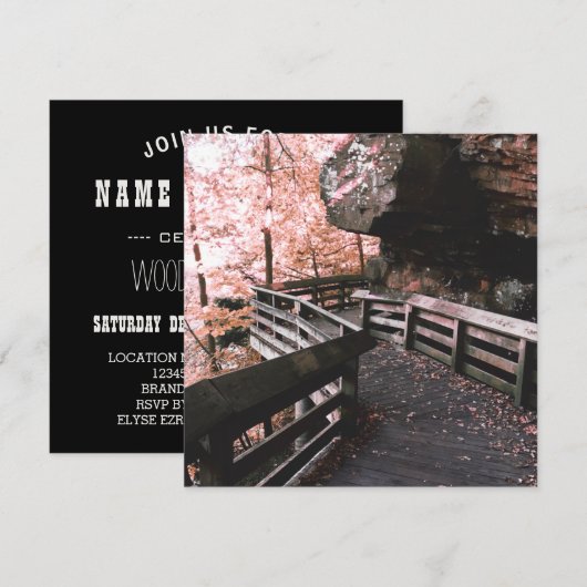 ブランディワイン・ボードウォーク 招待状 (正面/裏面)