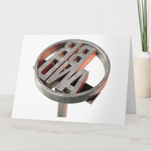 ブランディングアイアンブランド カード (正面)