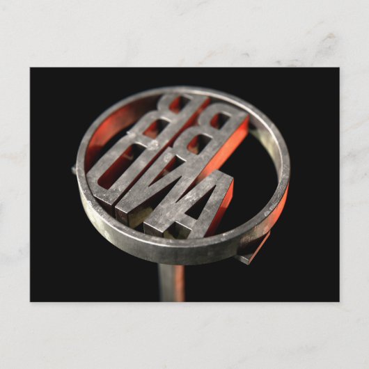 ブランディングアイアンブランド ポストカード (正面)