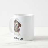 ブランディングアウトジャック・ラッセル・テリア コーヒーマグカップ (正面左)