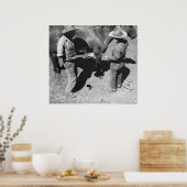 ブランディングウマとピッツフォークブランド ポスター (キッチン)