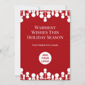 ブランディングカスタムホリデーカード シーズンカード (正面)