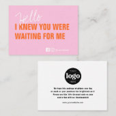 ブランディングサンキュースモールビジネスパッキング 名刺 (正面/裏面)