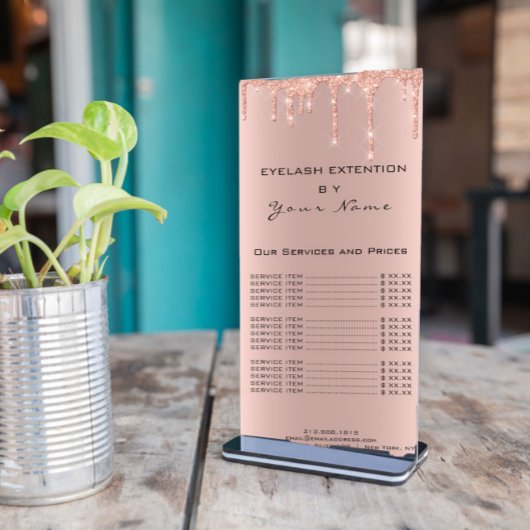 ブランディング価格表の点滅の拡張SPARKバラ ラックカード