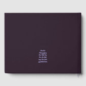 ブランデイ ゲストブック (裏面)