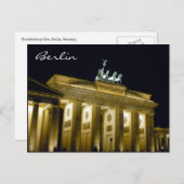 ブランデンバーグナイトベルリン ポストカード (正面/裏面)