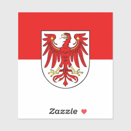 ブランデンバーグビニール国旗のシール シール (シート)