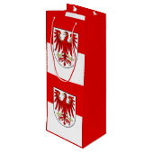 ブランデンバーグワイン国旗抱き枕 ワインギフトバッグ (裏面アングル)