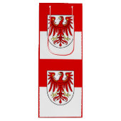 ブランデンバーグワイン国旗抱き枕 ワインギフトバッグ (正面)