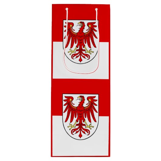 ブランデンバーグワイン国旗抱き枕 ワインギフトバッグ (正面)