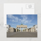 ブランデンブルガーTor (ブランデンブルク門) ポストカード (正面/裏面)