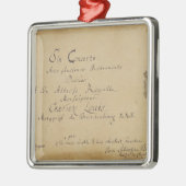 「ブランデンブルクのコンチェルトのとびら メタルオーナメント (左)