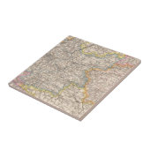 ブランデンブルクのPosenの地図書の地図 タイル (側面)