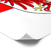 ブランデンブルク州旗のポスター ポスター (角)