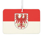 ブランデンブルク州旗 カーエアーフレッシュナー (裏面)