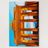 ブランデンブルク門ドイツ。 ジグソーパズル (縦)