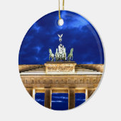 ブランデンブルク門、ベルリン セラミックオーナメント (左)