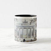 ブランデンブルク門、ベルリン ツートーンマグカップ (中央)