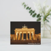 ブランデンブルク門、ベルリン ポストカード (スタンド正面)