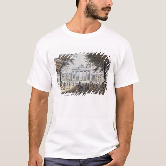 ブランデンブルク門、ベルリン Tシャツ (正面)