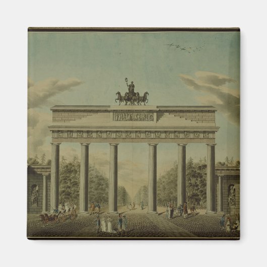 ブランデンブルク門、1812年 マグネット (正面)