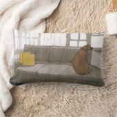 ブランデーおよびフィラデルヒィアの枕 ランバークッション (ブランケット)