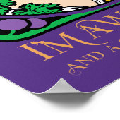 ブランデー（私はワインガール） ポスター (角)