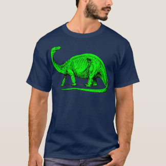ブラントサウルス 恐竜 グラフィック Tシャツ