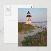 ブラントポイントライトハウスポストカード ポストカード (正面/裏面)