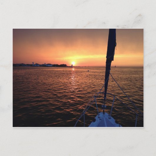 ブラントポイントライトハウス ポストカード (正面)