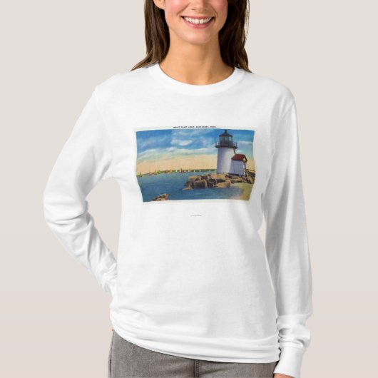 ブラントポイント灯台場面 Tシャツ (正面)
