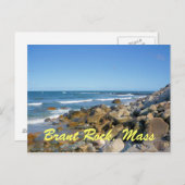 ブラントロックマサチューセッツのはがき ポストカード (正面/裏面)