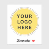 ブランドのウォーターボトルに防水ビジネスロゴを貼る シール (シート)