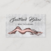 ブランドのスカルプト体スカルプト美しい気に 名刺 (正面)