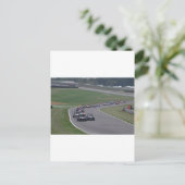 ブランドのハッチング ポストカード (スタンド正面)