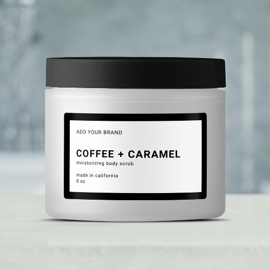 ブランドのミニマルモダンリストの編集可能カラー製品の追加 ラベル