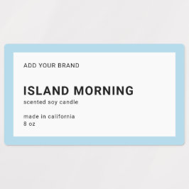 ブランドのミニマルモダンリストの編集可能カラー製品の追加 ラベル