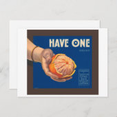 ブランドのヴィンテージを一つ作る ポストカード (正面/裏面)