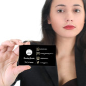 ブランドの価値を高カスタムめるソーシャルメディアG 名刺