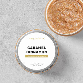 ブランドの完全なカスタムカラーモダン製品ラベルの追加 ラウンドシール