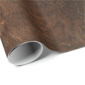 ブランドの牛革フェイク革 ラッピングペーパー (ロールコーナー)