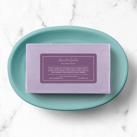 ブランドの白い縁どカスタムの色の材料の追加 ラベル