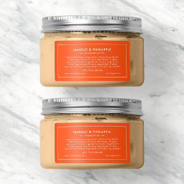 ブランドの編集可能な色の原料モダンラベルの追加 ラベル