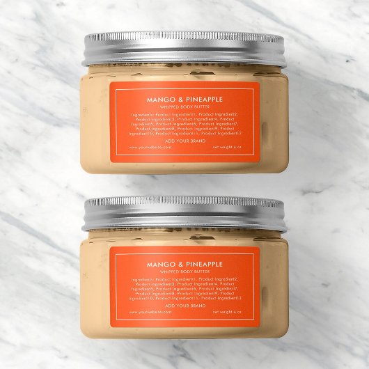 ブランドの編集可能な色の原料モダンラベルの追加 ラベル