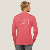 ブランドはっきりしたと – 会社のT字! トライブレンドTシャツ (背面全体)