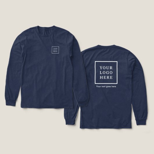 ブランドはっきりしたと – 会社のT字！ トライブレンドＴシャツ (デザイン 正面＆背面)