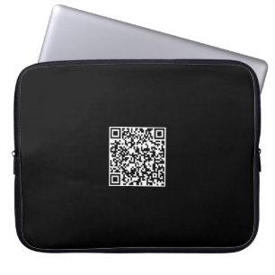 ブランドカスタムプロモーション用QRコードラップトップスリーブ ラップトップスリーブ