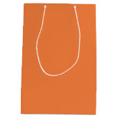 ブランドカスタムプロモーション用QRコード付き中バッグ ミディアムペーパーバッグ (裏面)