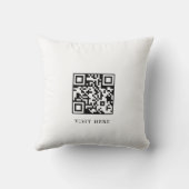 ブランドカスタムロゴと文字の追加エレガント クッション (裏面)