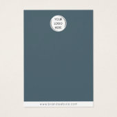 ブランドカスタムロゴのイヤリングジュエリーディスプレイカード (正面)